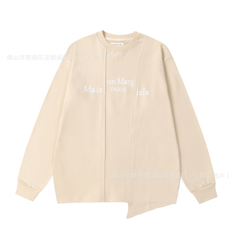 ma*s*n Ma*i*la mm6 terry round neck sweater for men and women