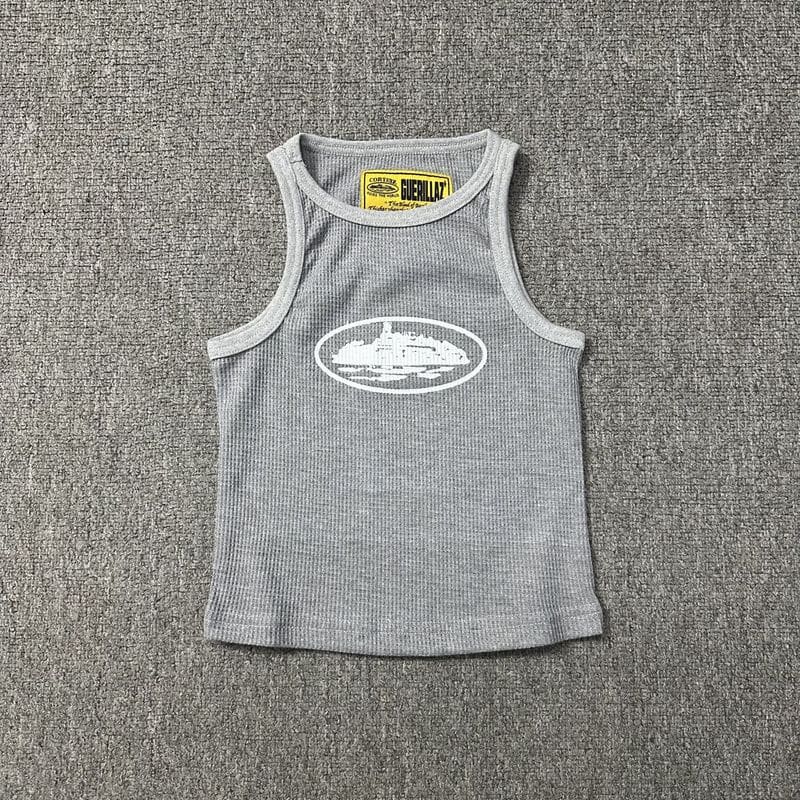 Corteiz Sexy Sleeveless Crop Top for Women