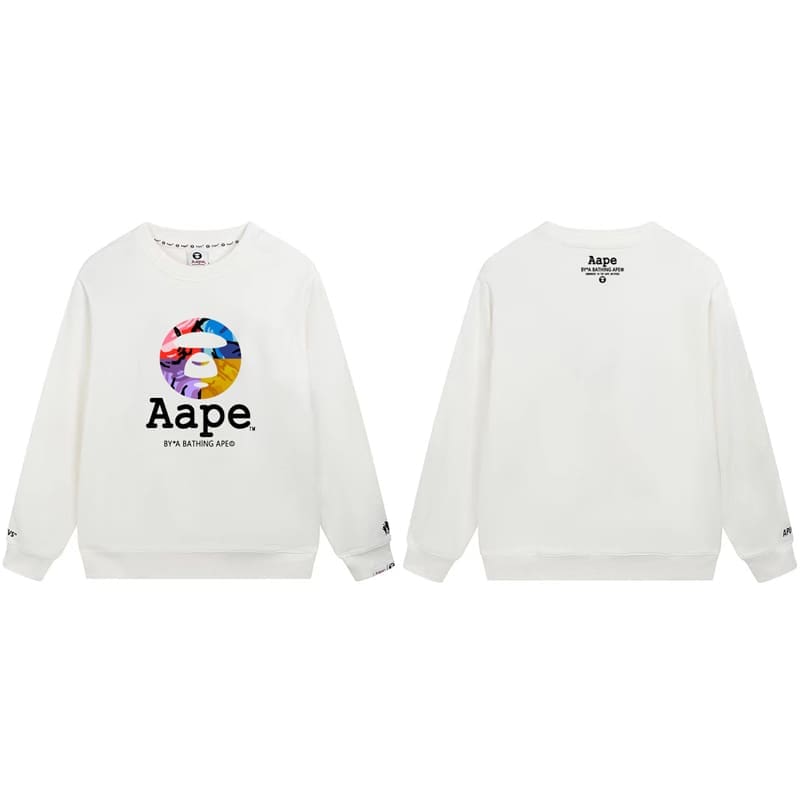 AAPE Camouflage Terry Hoodie for Men and Women