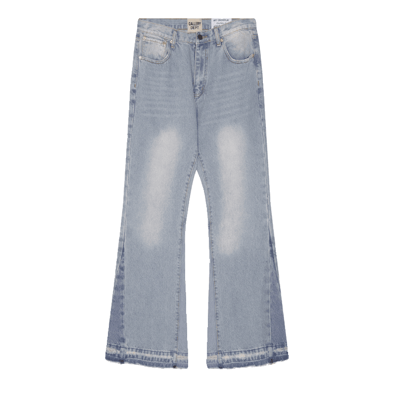 Gallery Dept Contrast Patchwork Denim Trousers