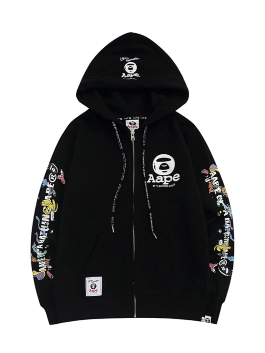 AAPE Ape Head Camouflage Hoodie for Men and Women