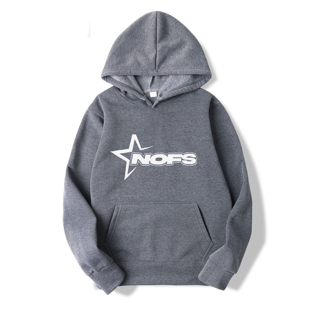 NOFS Letter Nofs Hoodie Gothic Punk Rock Pullover for Men and Women Batch 2