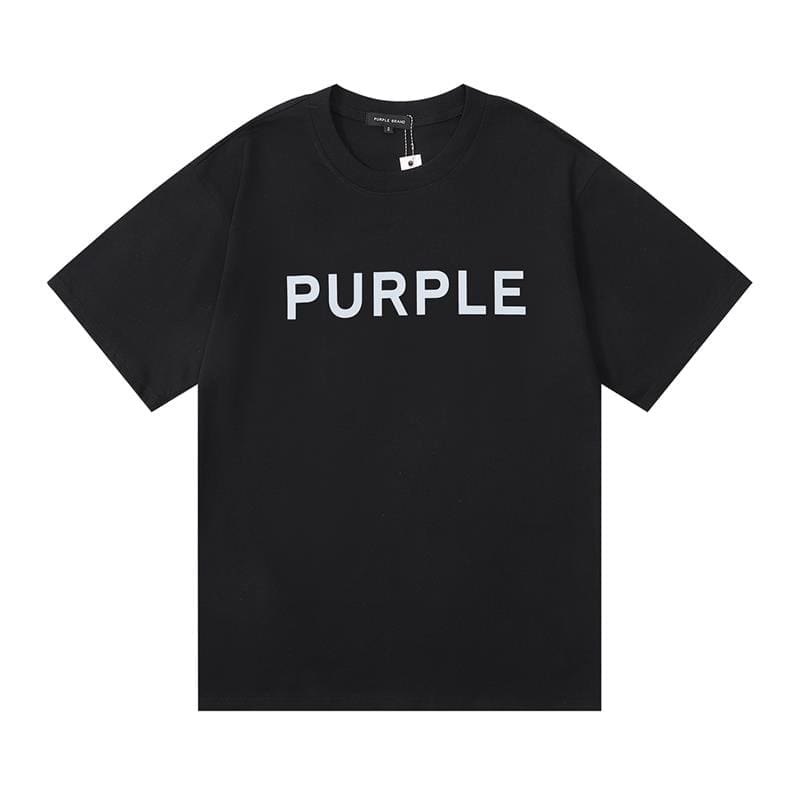 pu*re b*and letter print casual loose pop t-shirt