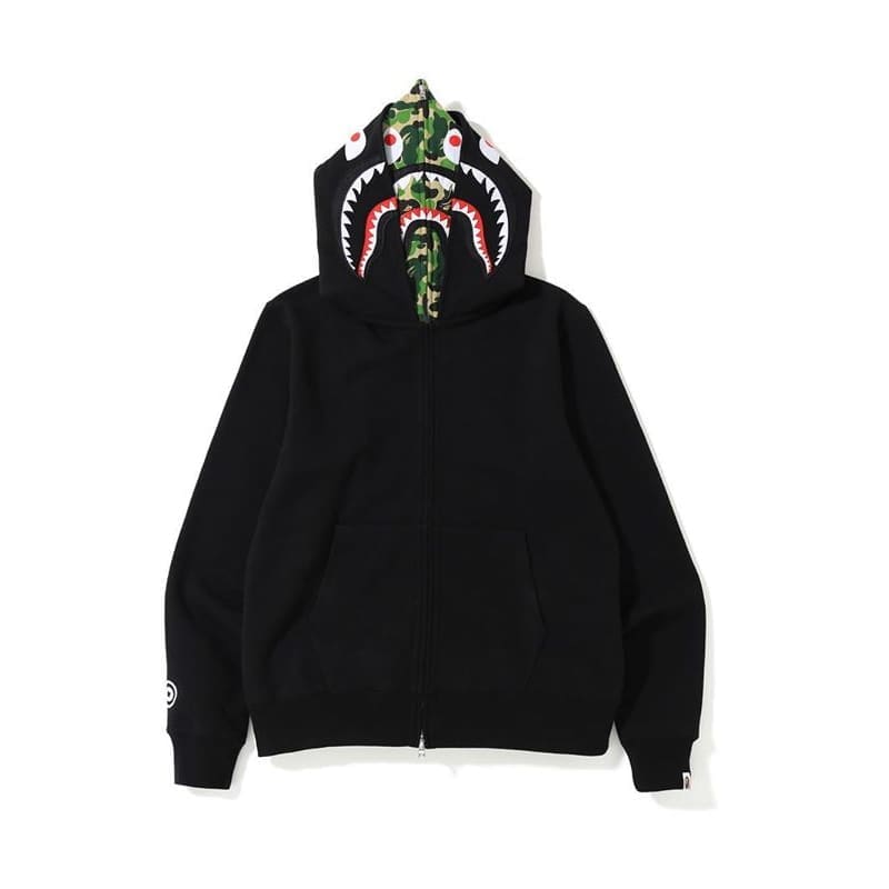 AAPE Ape Head Camouflage Zip Hoodie for Men and Women