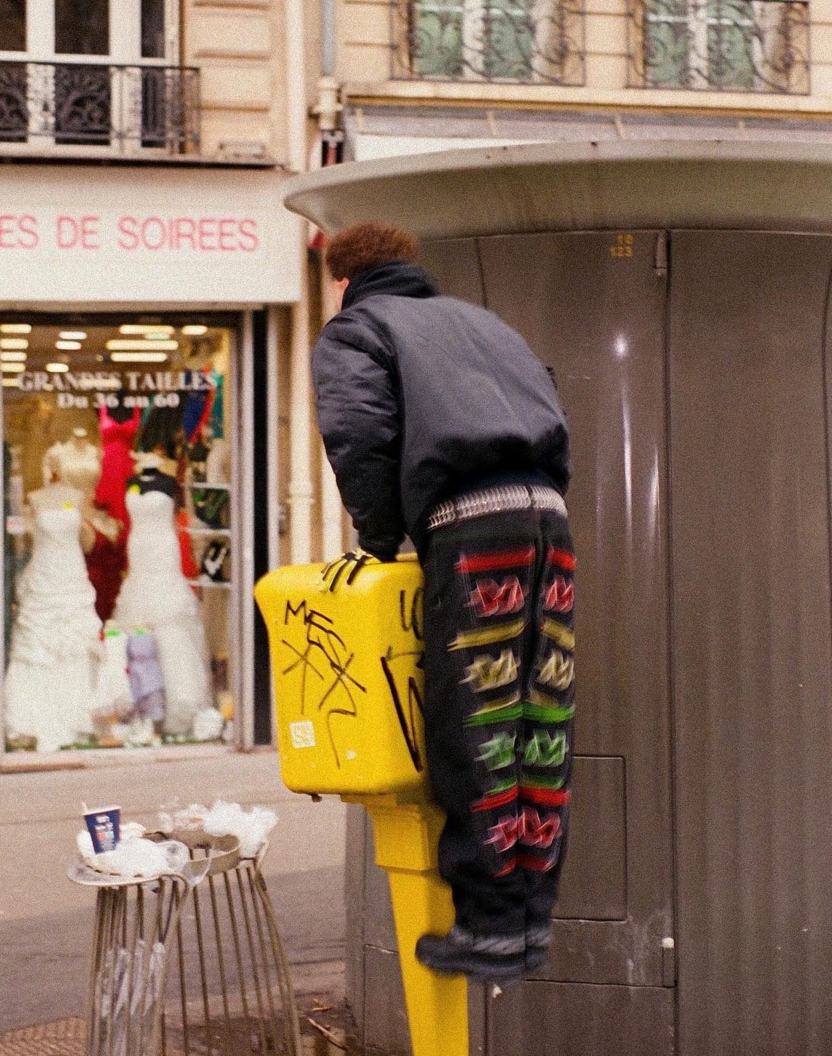 Minus Two Denim Trousers Casual Straight-Leg Loose Fit Hip Hop Star Style A