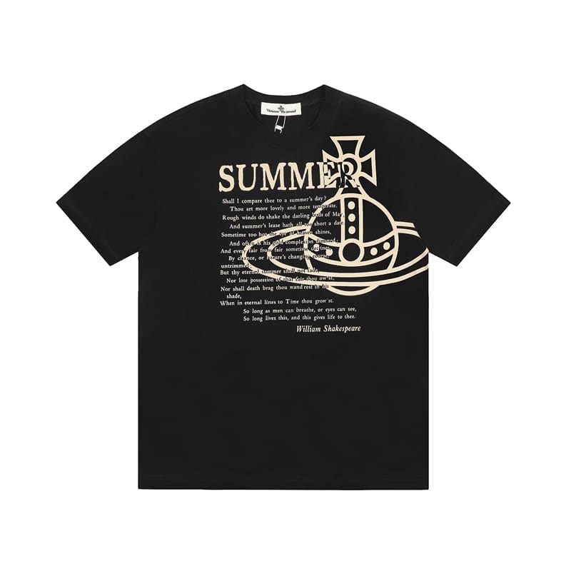 Vivienne Westwood Cotton Short Sleeve T-Shirt for Men and Women