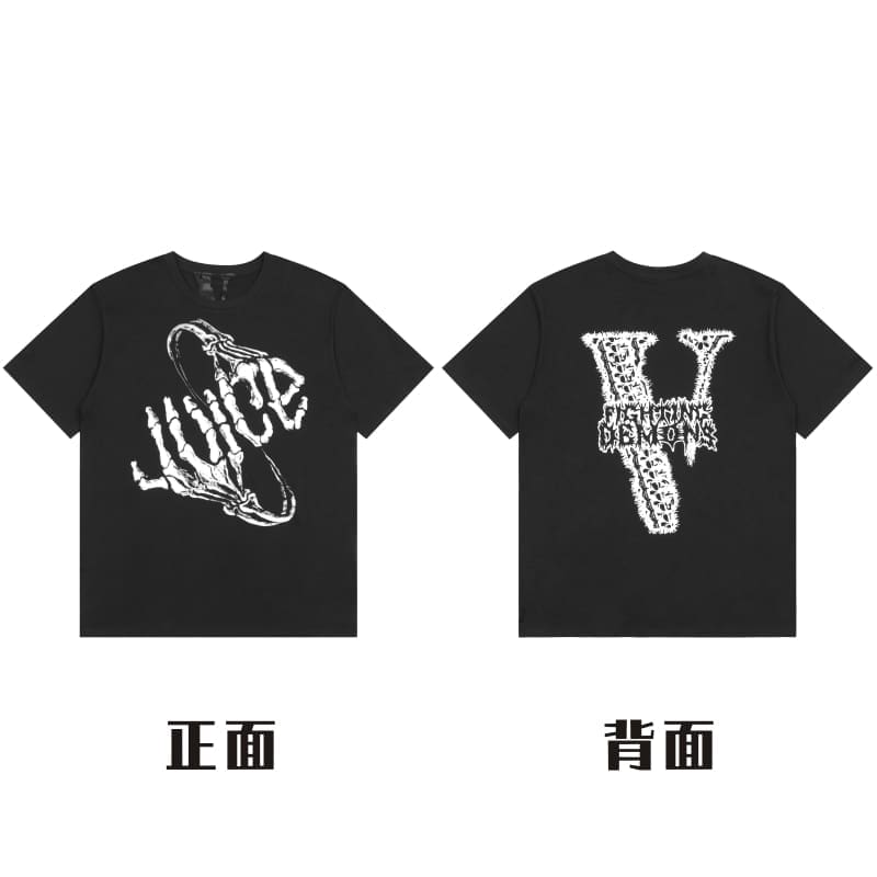 VLONE Big V Short Sleeve T-Shirt Casual High Street Summer Wear