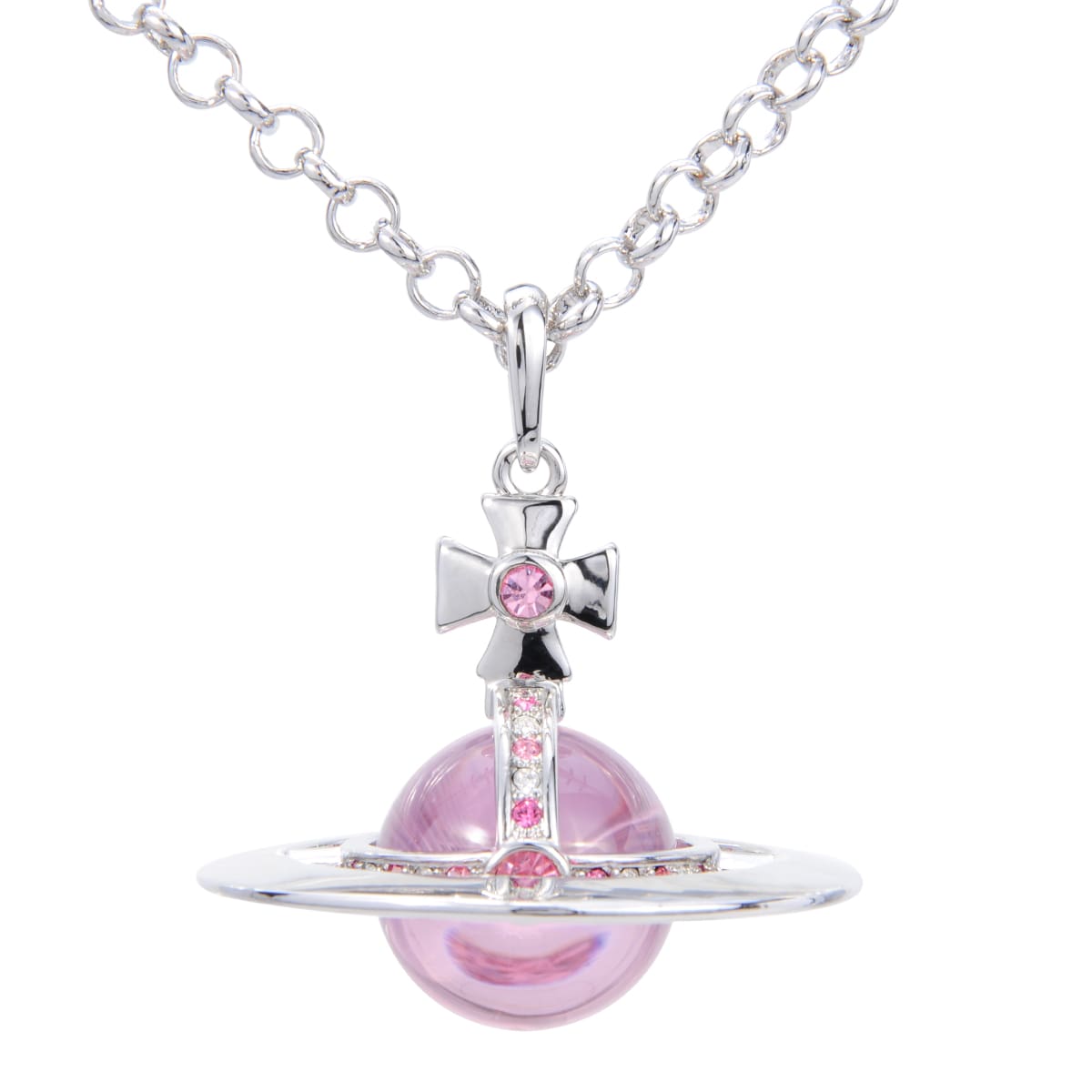 Vivienne Westwood Saturn Large Three-Dimensional Planet Necklace Classic Style