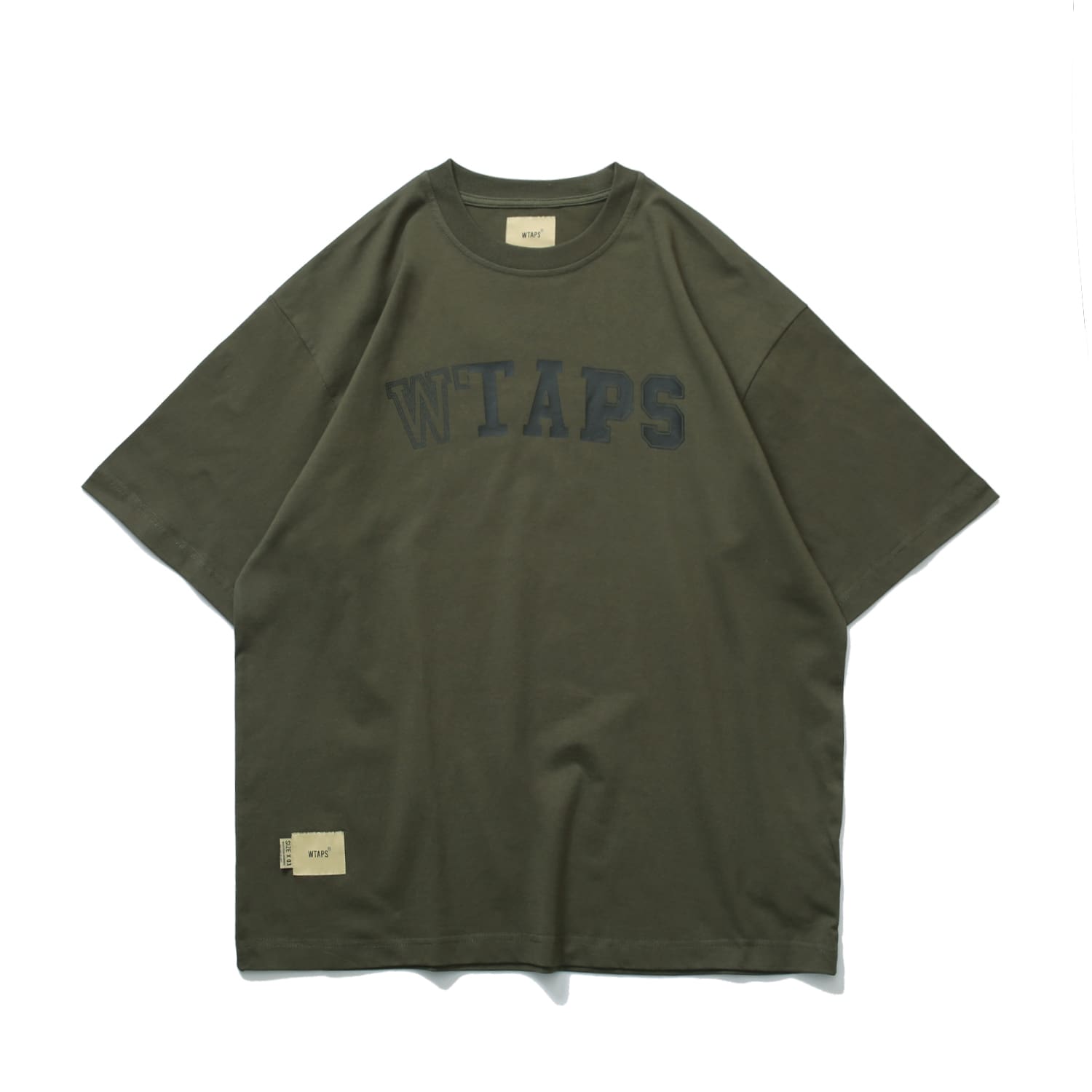 WTAPS LLW hidden limited letter printed T-shirt cotton heavy Japanese CityBoy loose short sleeve men