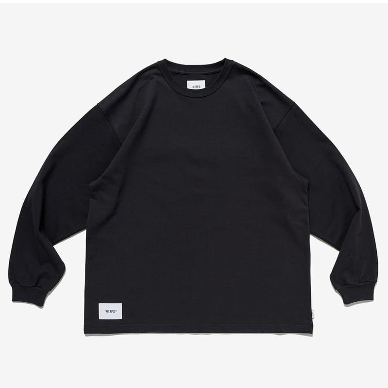 Fashion brand WTAPS back printed round neck long sleeve T-shirt men’s casual loose sports bottoming shirt men’s and women’s long sleeves top