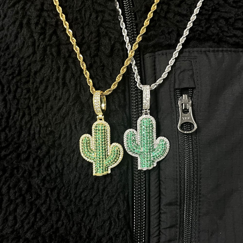 Travis Scott Cactus Jack Pendant Necklace Street Rap Style