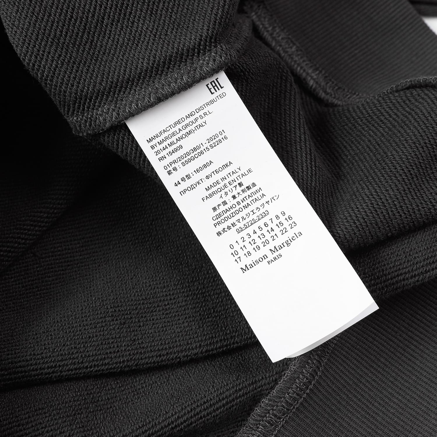 ma*s*n Ma*i*la mm6 stitching dislocation loose hoodie for men and women