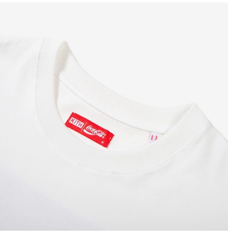Kith Coca Cola Joint Name Short Sleeve T-Shirt for Men and Women