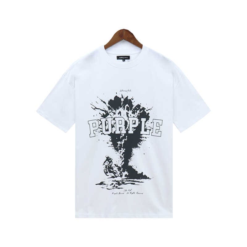 pu*re b*and washed dark short sleeve t-shirt high street loose fit