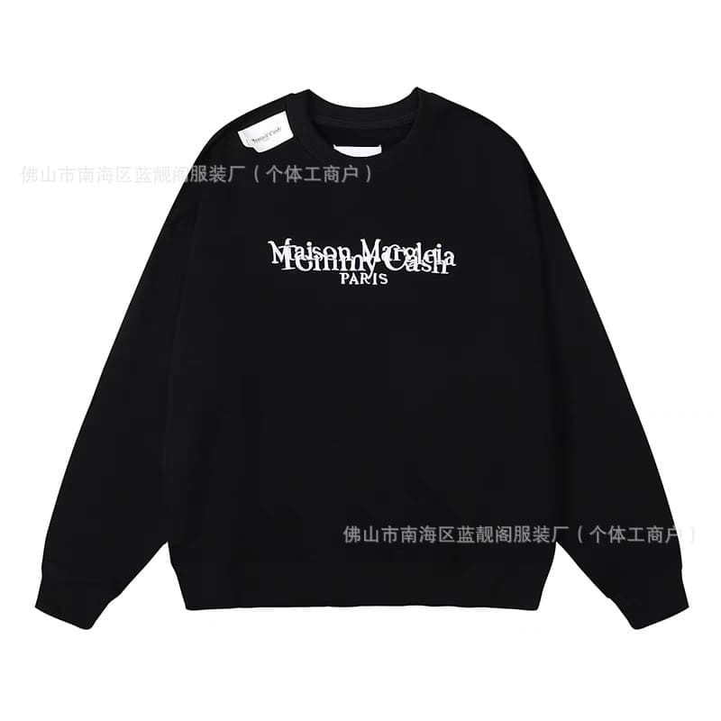 ma*s*n Ma*i*la mm6 terry round neck sweater for men and women