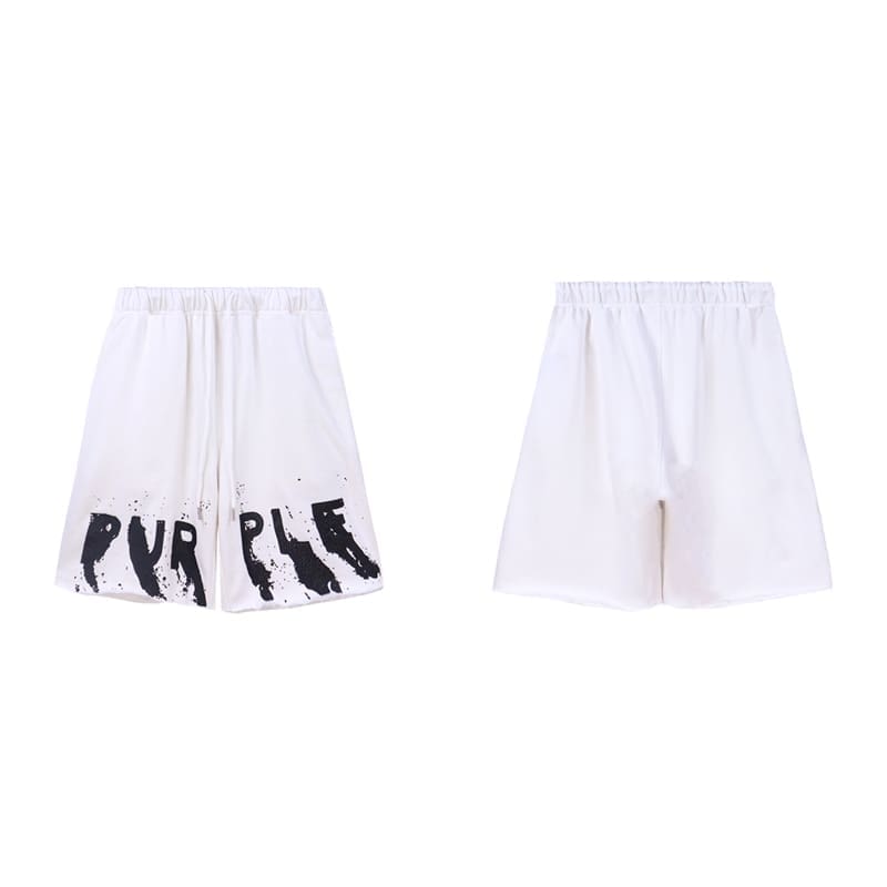 pu*re b*and graffiti letter print summer casual sports set