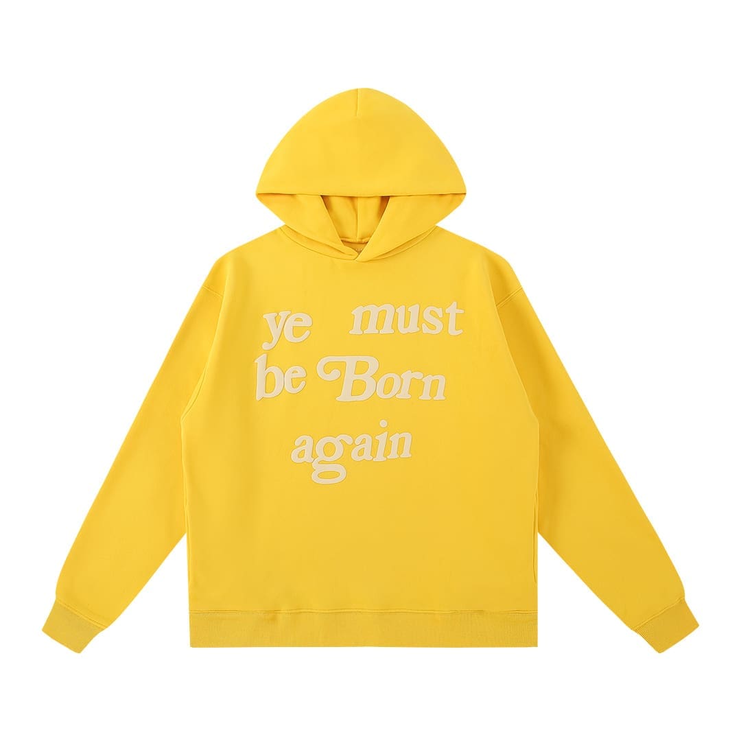 CPFM Kanye Foam Fleece Hoodie Trendy Loose Fit for Men