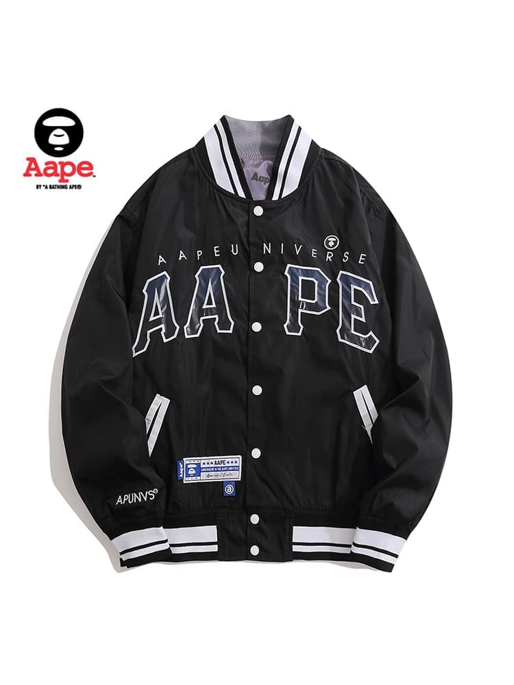 AAPE Camouflage Cotton Sweatpants for Men and Women