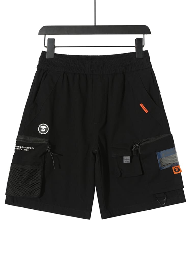 AAPE Camouflage Cargo Shorts for Men and Women