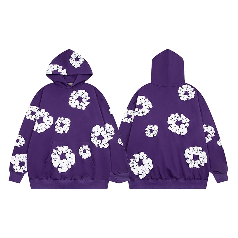 Denim Tears Embroidered Puff Print Sweatshirt and Sweatpants Set