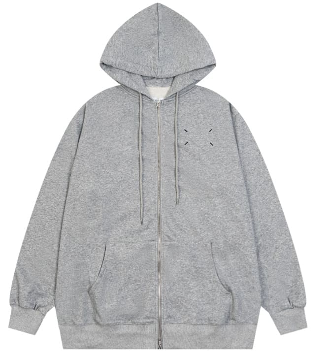 ma*s*n Ma*i*la mm6 terry hoodie sweater for men and women