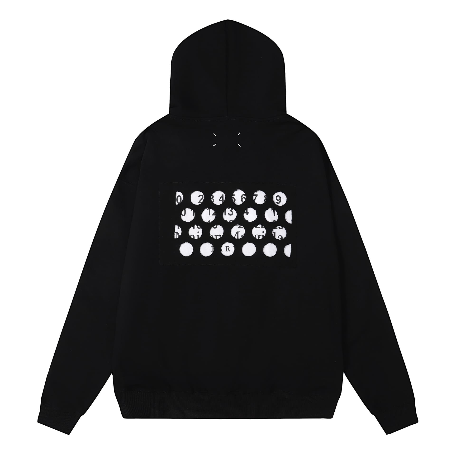 ma*s*n Ma*i*la mm6 terry hoodie sweater for men and women a