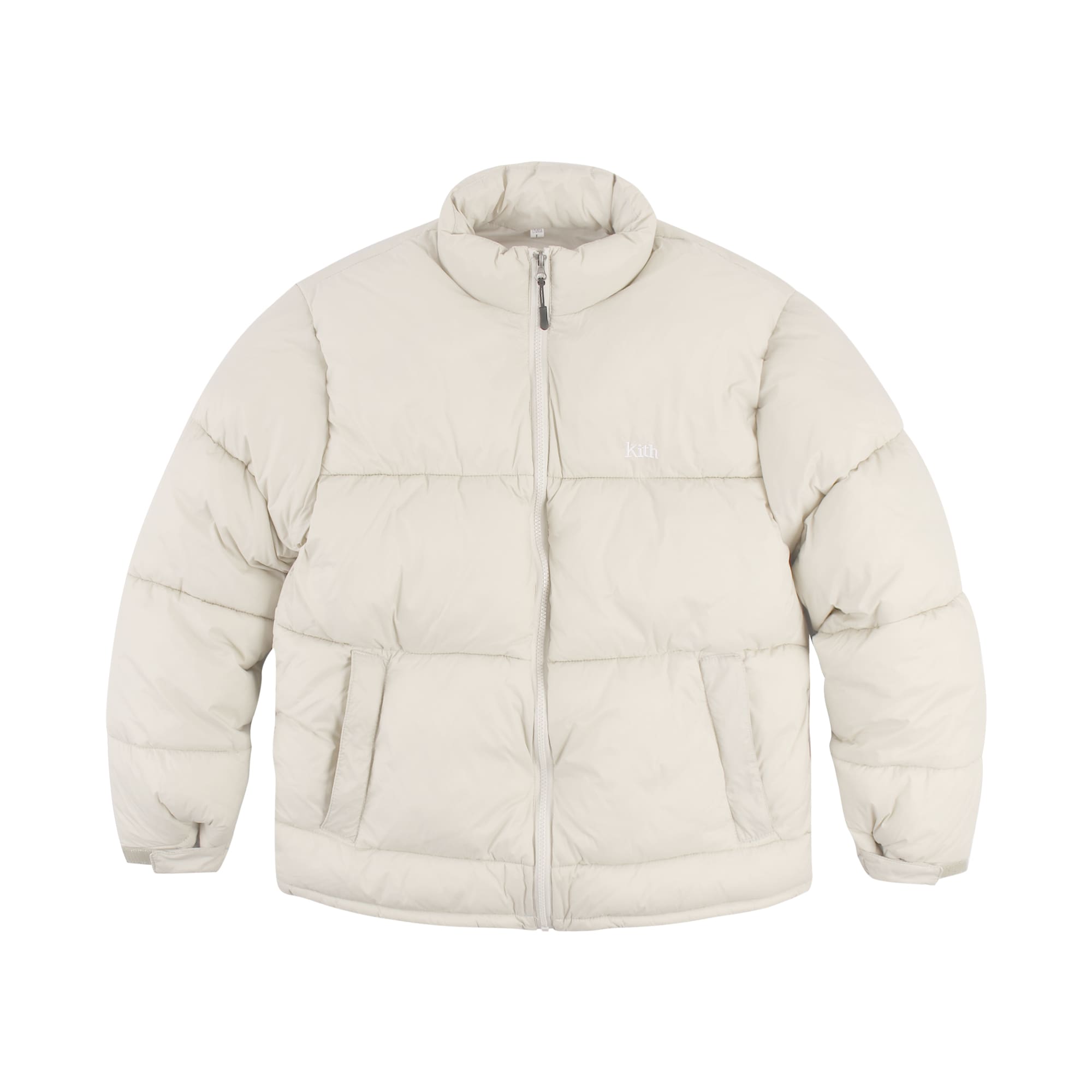 Kith embroidered bread cotton-padded coat men’s coat winter thicken thermal cotton-padded coat winter clothes couple trendy brand hooded cotton-padded jacket