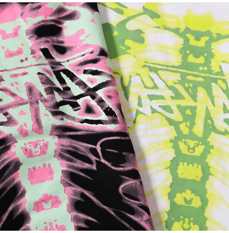 Stussy Reflective Skull Print Cotton T-Shirt Summer Edition