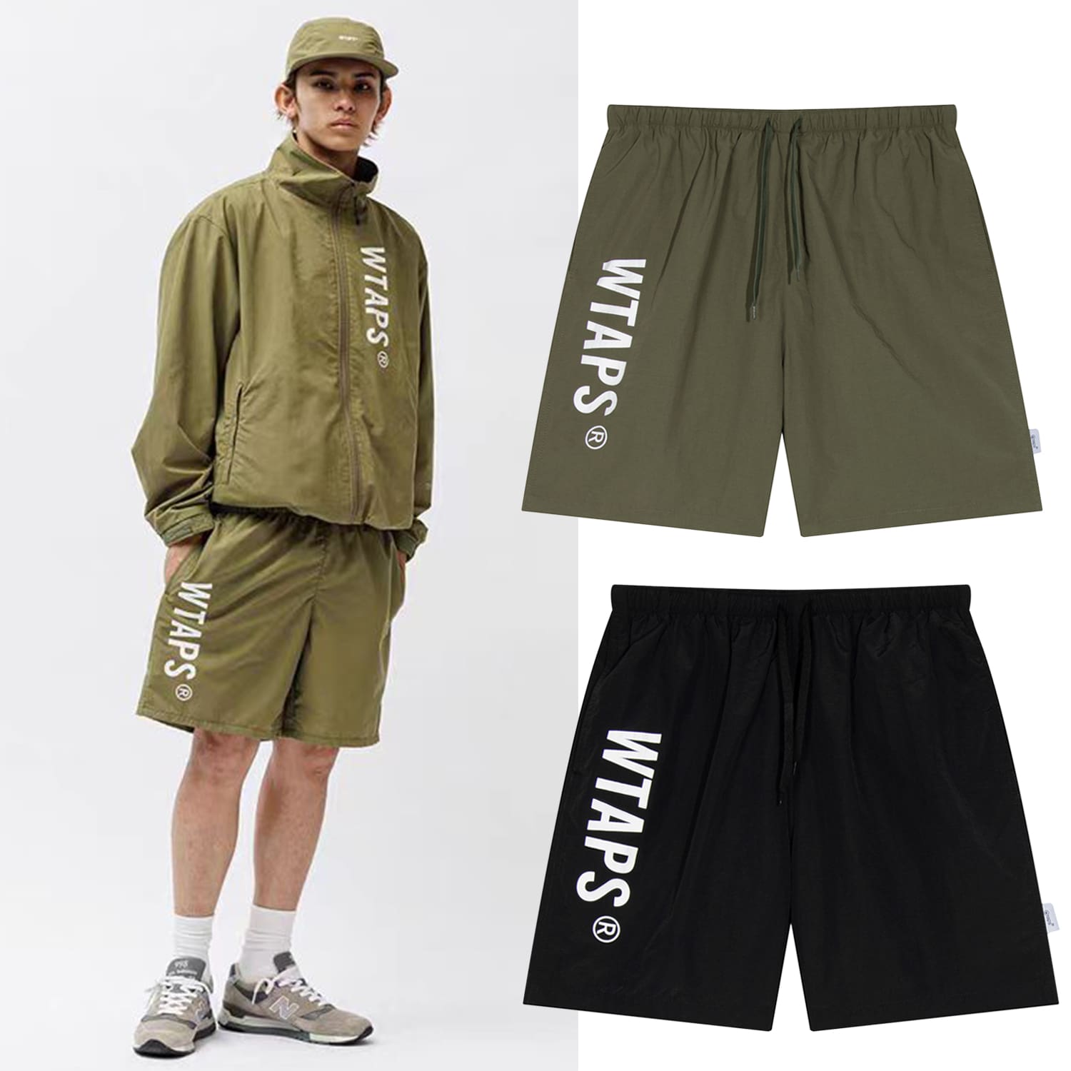 WTAPS Xishan Che Japanese fashion brand thin quick-drying shorts men’s outdoor waterproof loose casual sports pants