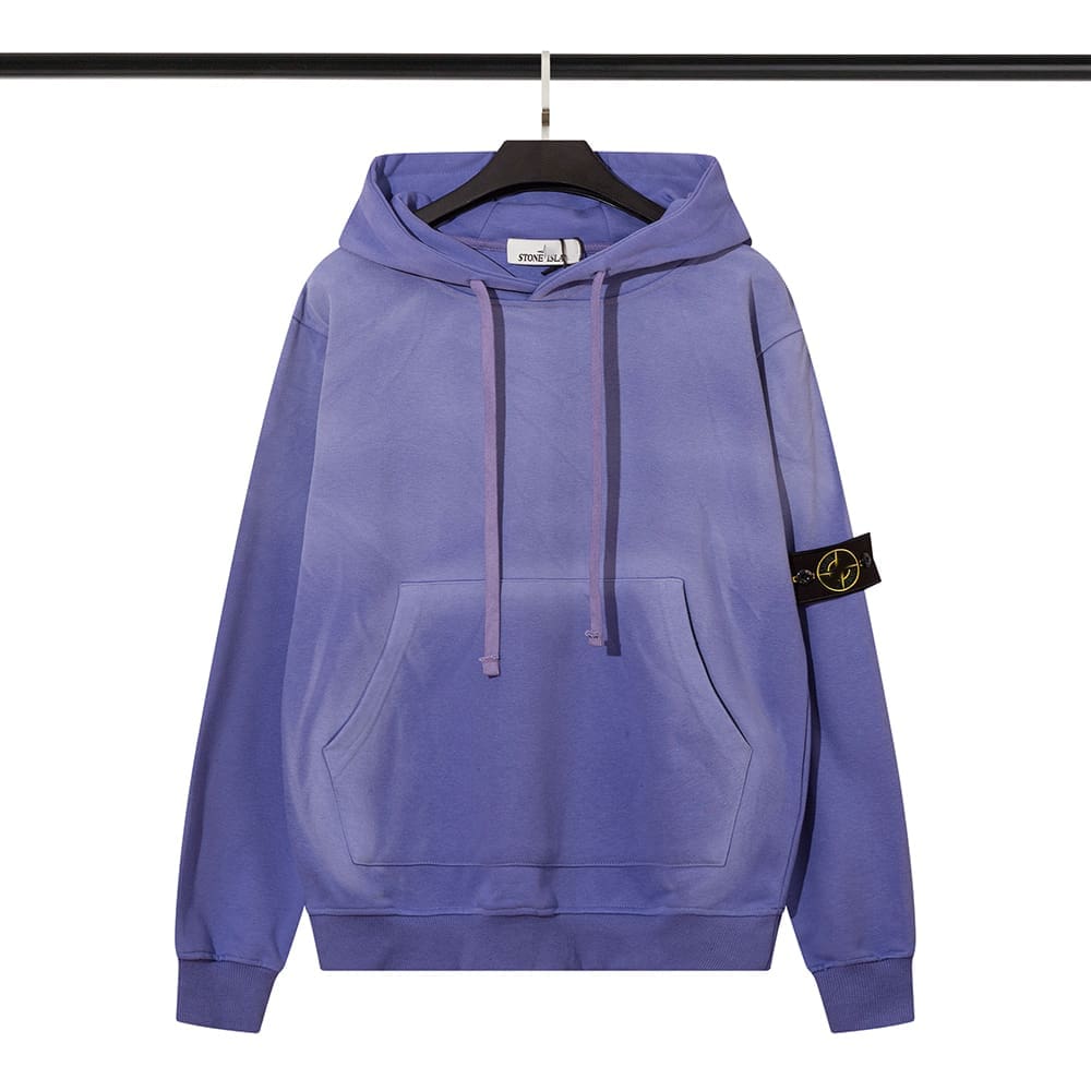 Stone Island Gradient Pullover Compass Armband Hoodie