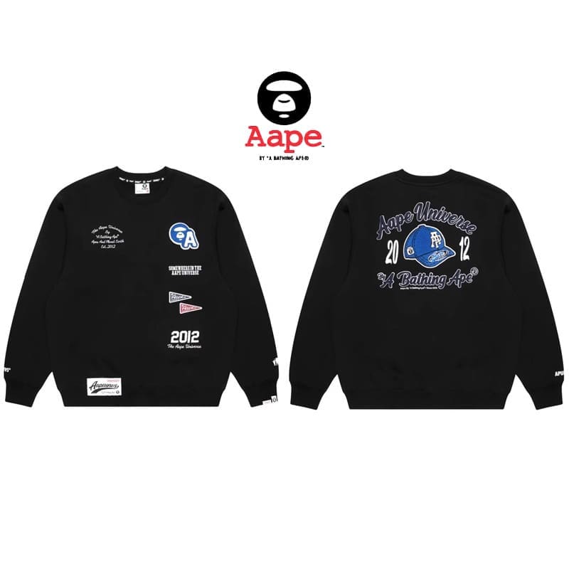 AAPE Camouflage Cardigan Baseball Jacket for Men and Women