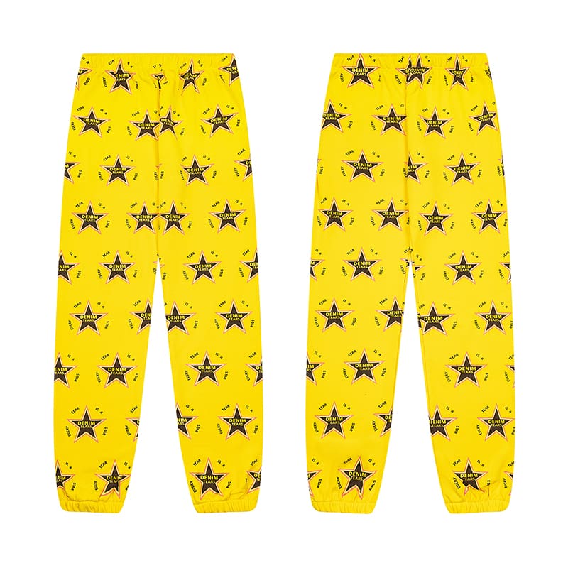 Denim Tears Puff Print Sweatshirt and Sweatpants Suit Autumn Winter