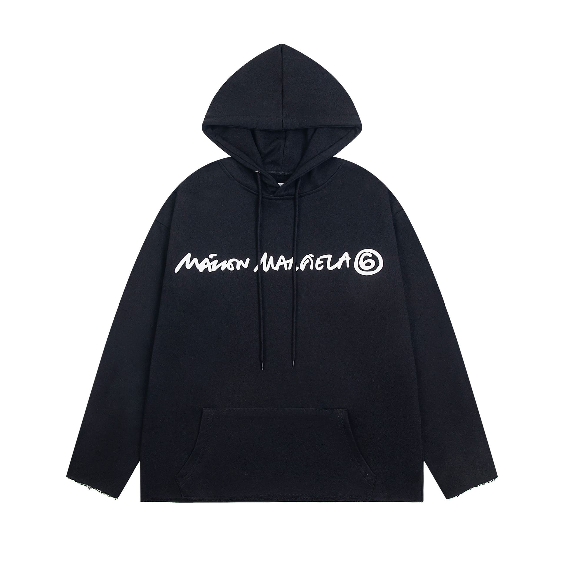 ma*s*n Ma*i*la mm6 terry hoodie sweater for men and women
