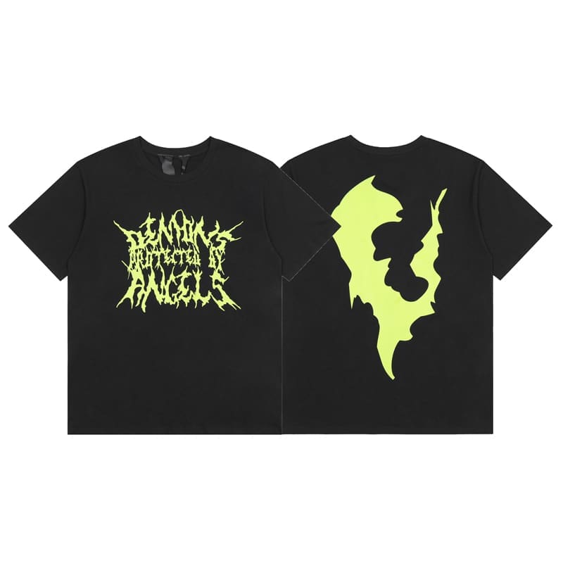 VLONE Big V Short Sleeve T-Shirt Casual High Street Summer Wear