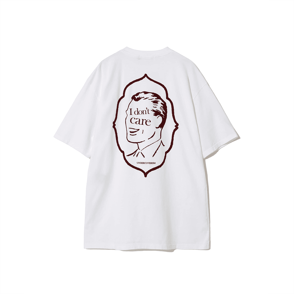 Undercover I Don’t Care Japanese-Style Retro Loose Short Sleeve T-Shirt