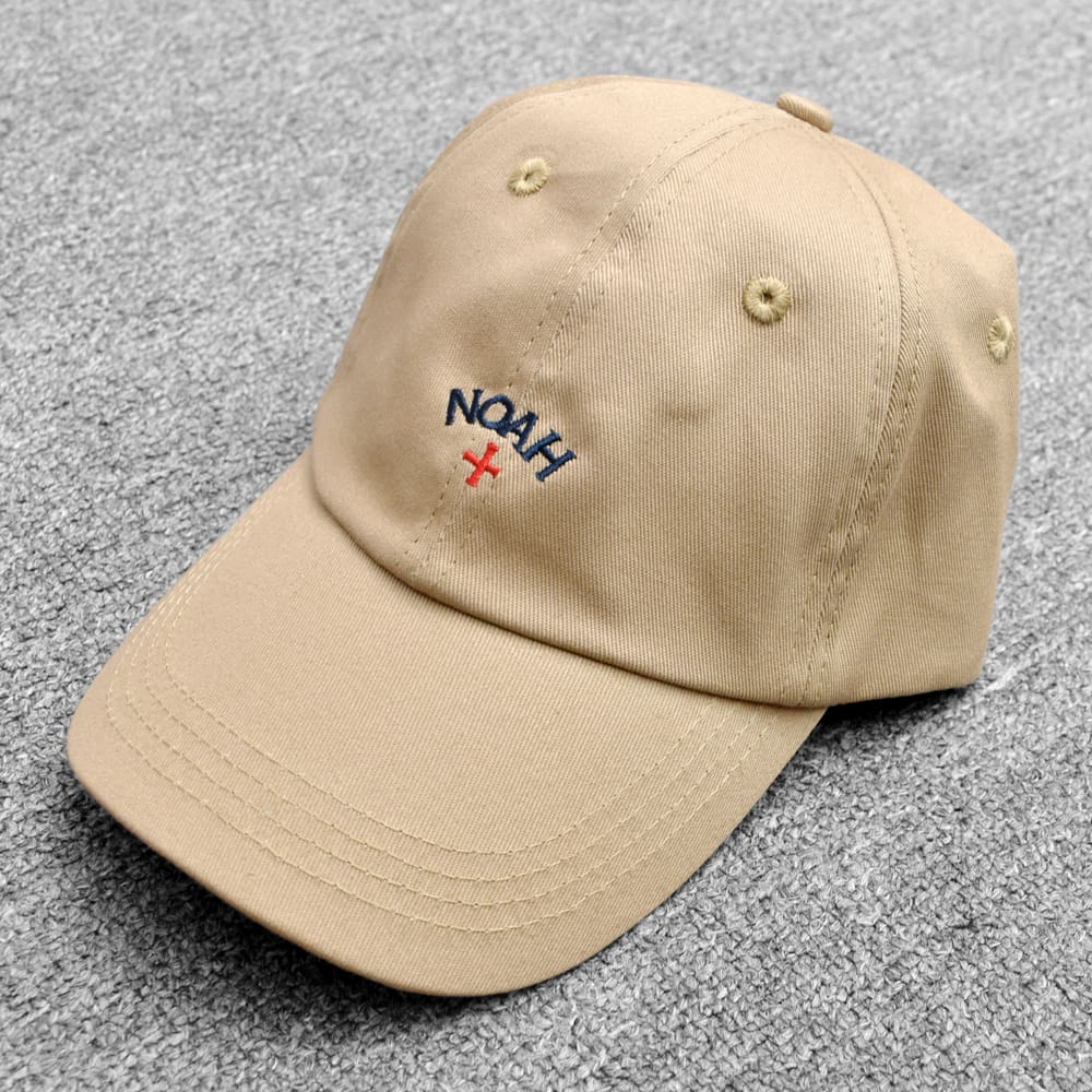 Noah Cross Embroidered Baseball Cap Green High Street Style