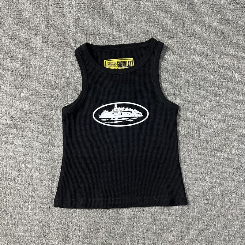Corteiz Sexy Sleeveless Crop Top for Women