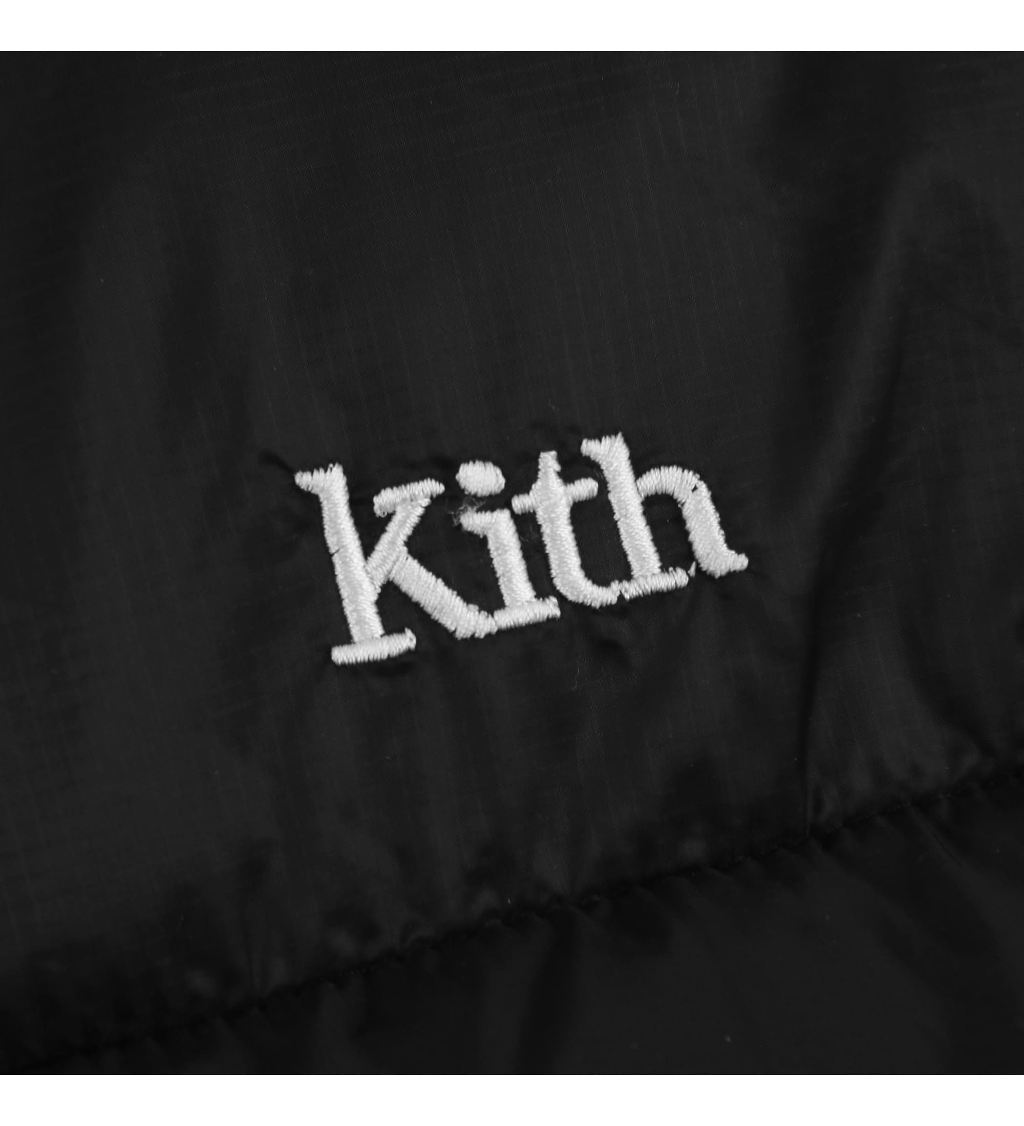 Kith embroidered bread cotton-padded coat men’s coat winter thicken thermal cotton-padded coat winter clothes couple trendy brand hooded cotton-padded jacket