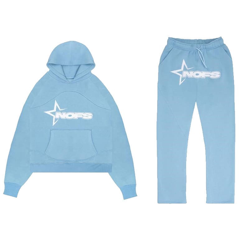 Printed Hoodie Y2G Style Fleece Jogging Sports Sweater Suit
