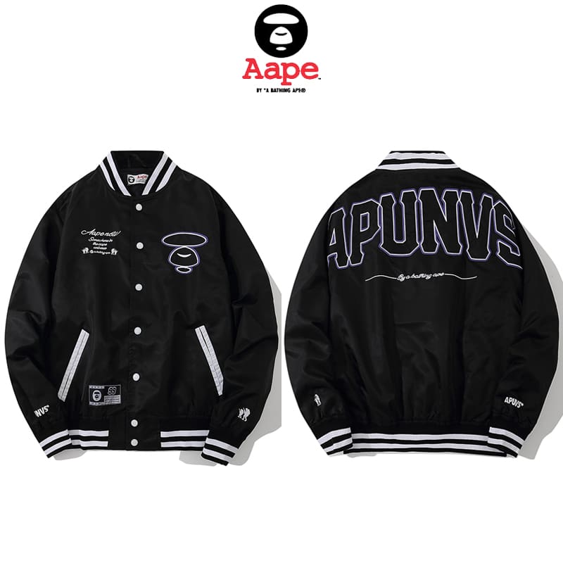 AAPE Camouflage Cotton Sweatpants for Men and Women