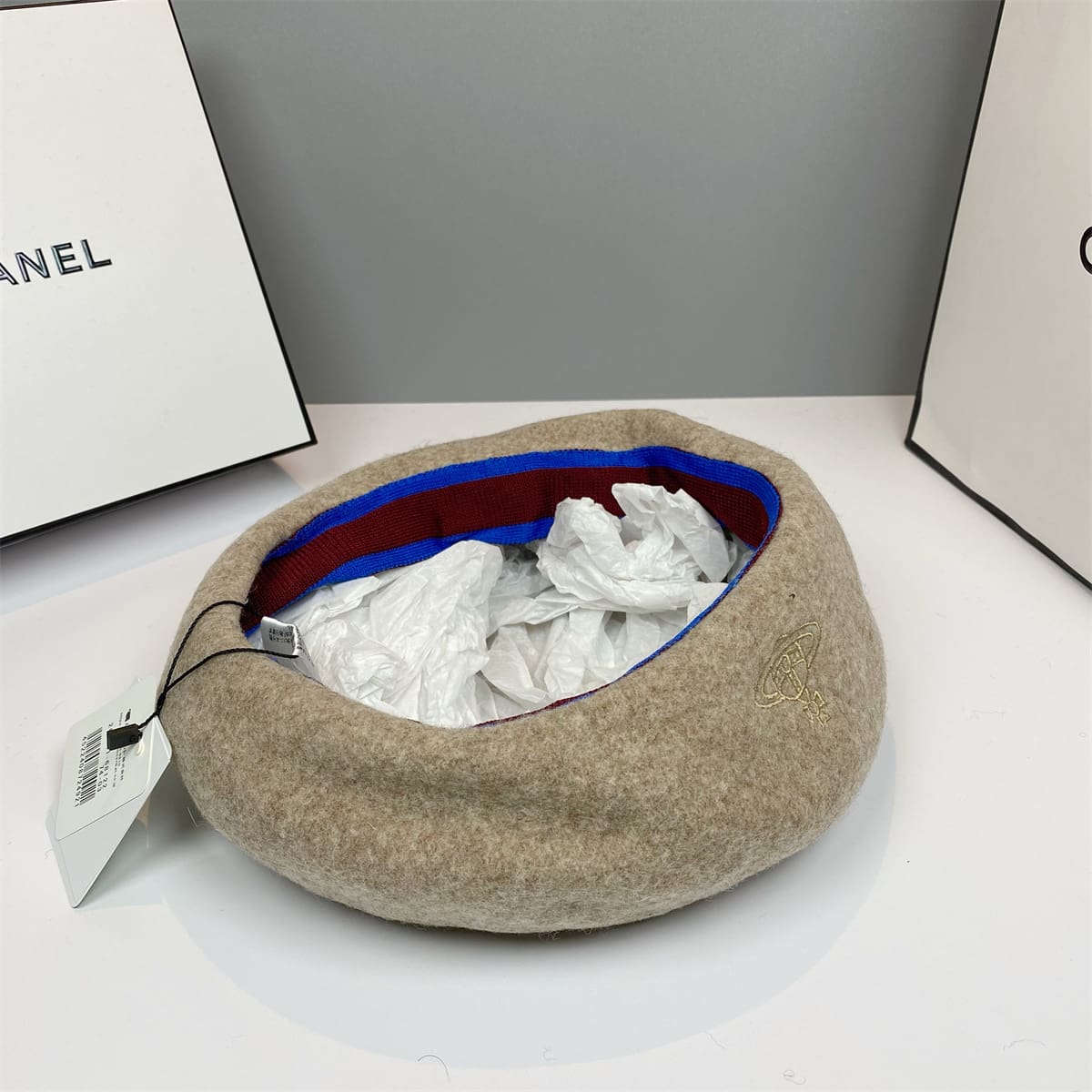 Vivienne Westwood Beret Wool Retro Painter Hat for Women