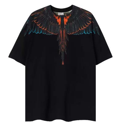 Marcelo Burlon Wings T-Shirt Classic Feather Short Sleeve