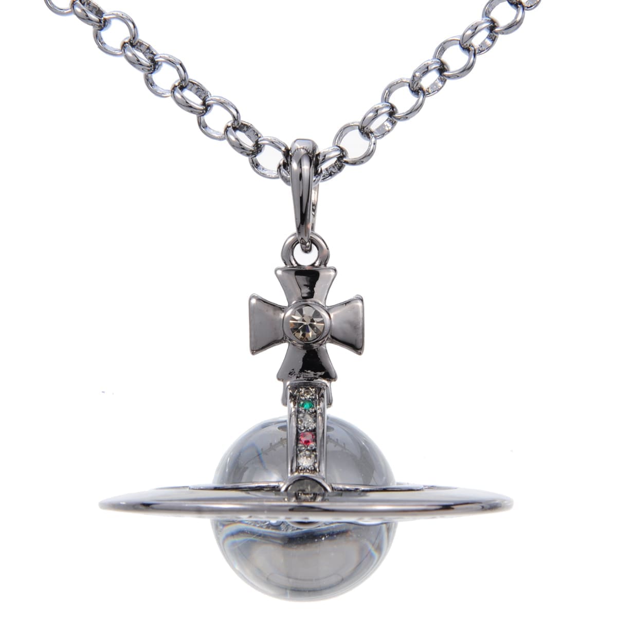 Vivienne Westwood Saturn Large Three-Dimensional Planet Necklace Classic Style