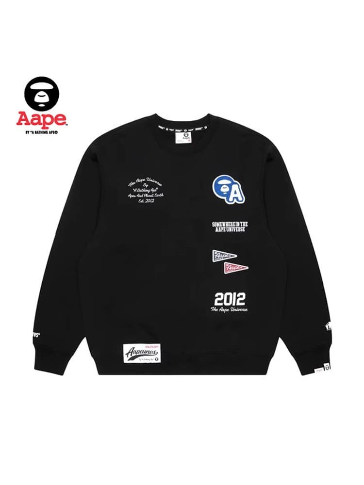 AAPE Camouflage Cardigan Baseball Jacket for Men and Women