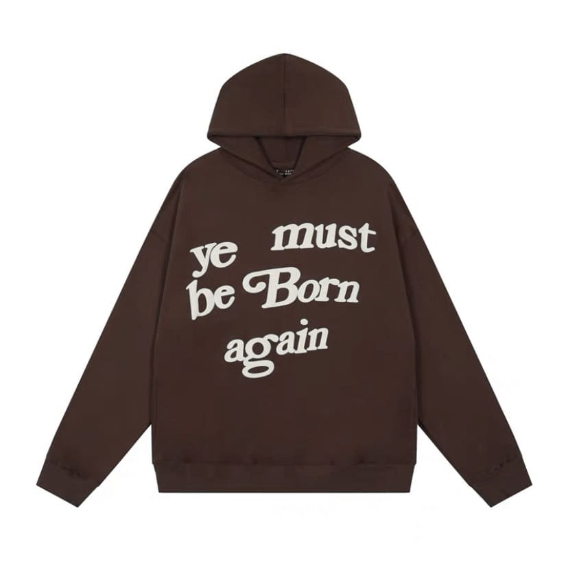 CPFM Kanye Foam Fleece Hoodie Trendy Loose Fit for Men