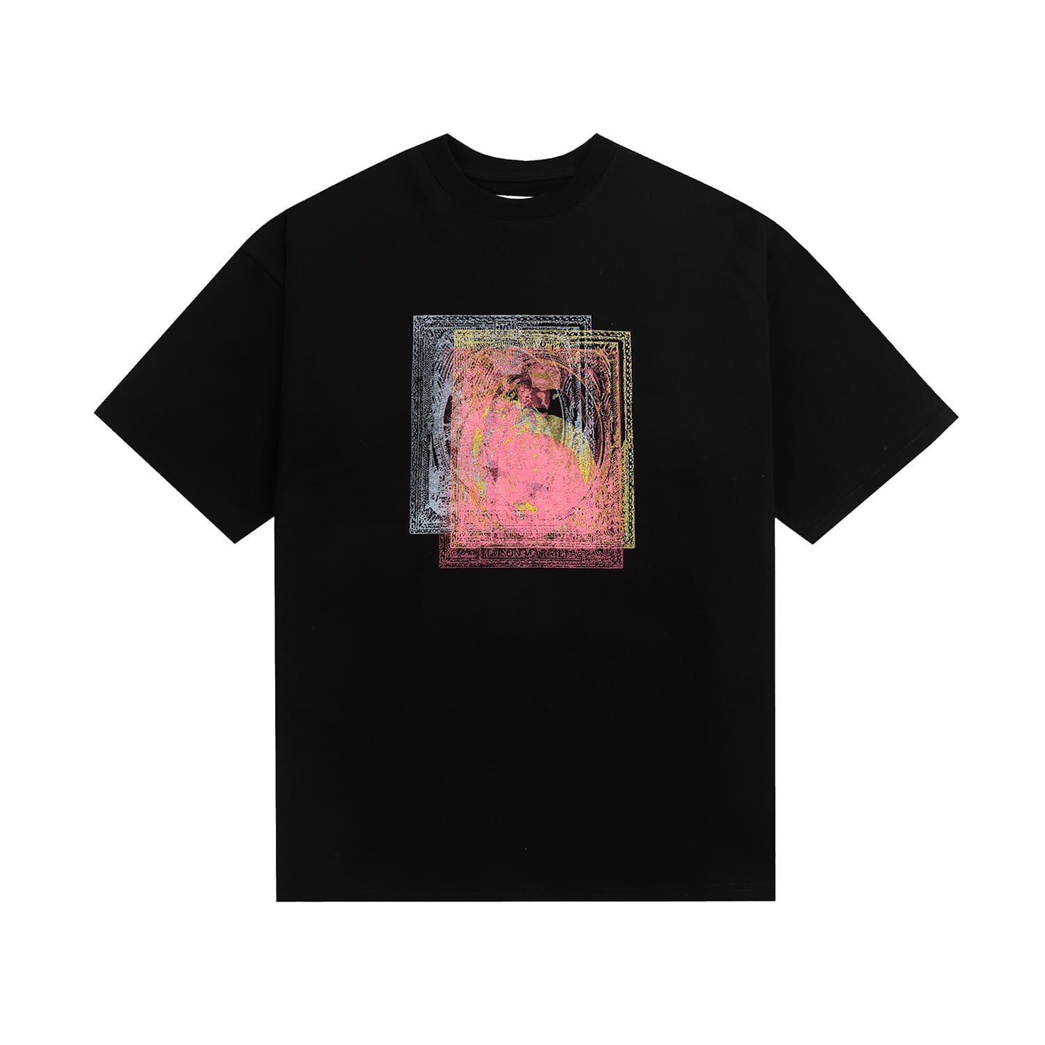 ma*s*n Ma*i*la mm6 digital pattern short sleeve t-shirt series a