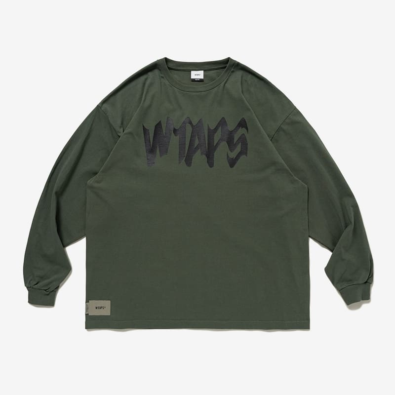 WTAPS hidden limit Japanese leisure printed long-sleeved T-shirt 23AW