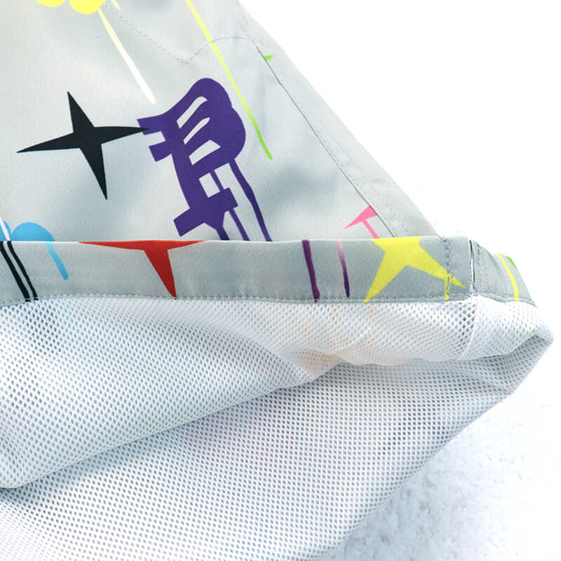 vlone fog pu*re b*and printed shorts lightweight beach pants