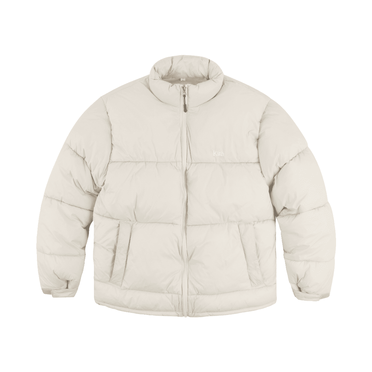 Kith embroidered bread cotton-padded coat men’s coat winter thicken thermal cotton-padded coat winter clothes couple trendy brand hooded cotton-padded jacket