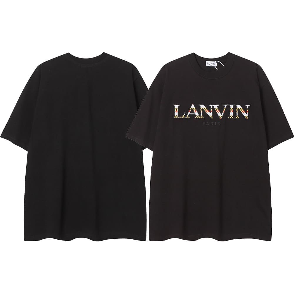 Gallery Dept X Lanvin Embroidered Printed Splash-Ink T-Shirt for Men